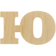 Заготовка фанера літера українська Ю 3 см (5)