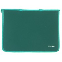 Портфель на блискавці Economix В4 пластиковий 2 відділення зелений (1) (20) E31630-04 