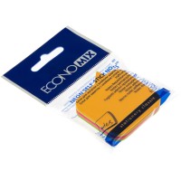 Блок для нотаток з липким шаром 45х50мм Economix Діалог неоновий асорті 80 аркушів (12) Е20952