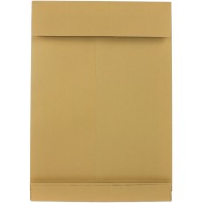 Конверт поштовий з розширенням В4 (0+0) крафт самосклеювальний 250х353мм (20) 391157