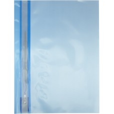 Папка-швидкозш. "Economix Light" №E38503-02 А4 з прозор.верхом,без перфор.,апельс.,синя(10)(300)
