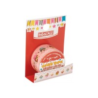 Лента декоративная с принтом фольгой 20ммх2м MX62024