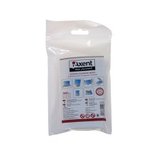 Серветки вологі для очищення екранів Axent 100шт змінні 5312 