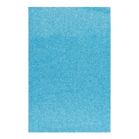 Фоаміран А4 з глітером "Santi" блакитний EVA №742672(10)(1000)