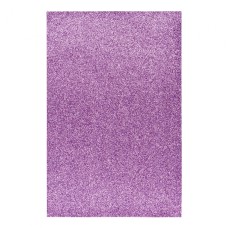 Фоаміран А4 з глітером Santi бузковий (10) 742679