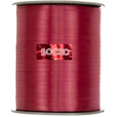 Лента фольгированная для воздушных шаров и декора красная