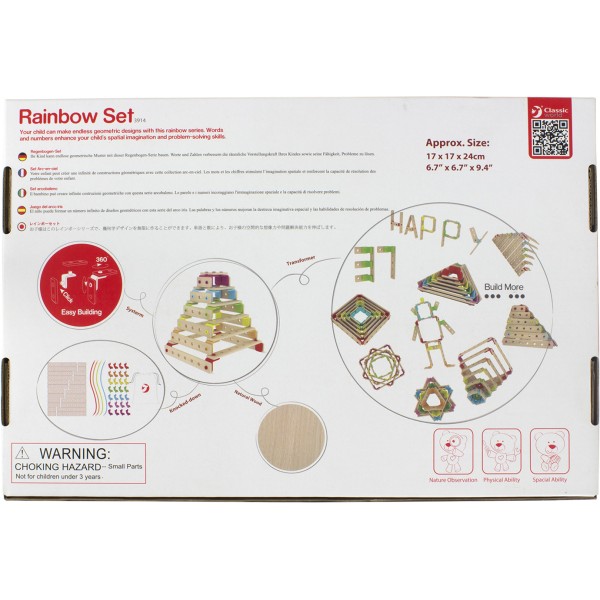 Іграшка дерев'яна вежа Швидкісний спуск з гаражами Top Bright 120402