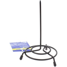 Спиця для паперу Buromax 150 х80 мм металева, чорна 6280-01