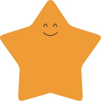 Блок для заміток з липким шаром Axent Star 70х70 мм 50 аркушів 2444-03-A