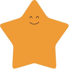 Блок для заміток з липким шаром Axent Star 70х70 мм 50 аркушів 2444-03-A