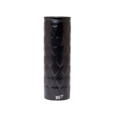 Термочашка 420 мл Yes Black Heart 707335