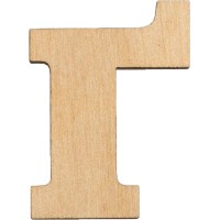 Заготовка фанера буква украинская Ґ h3см (5)