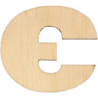 Заготовка фанера літера українська є h2см (5)