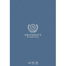 Блокнот A6 50 аркушів клітинка Student Школярик картонна обложка (10) (240) A6-GB-050-828K