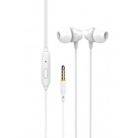 Навушники вакуумні Celebrat G4 white мікрофон 