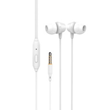 Навушники вакуумні Celebrat G4 white мікрофон 