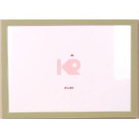 Фоторамка DL 30х40 зеленая с белой окантовкой (12) DL-146