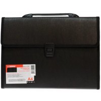 Портфель Norma А4 13 відділень з реєстрами чорний (1) (10) 5052