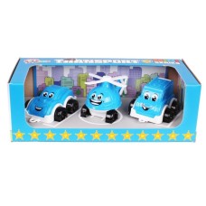 Набір Транспорт Міні 3 шт в коробці (20) 5804 Технокомп