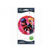 Кулька повітряна фольгована Леді Баг та Супер-Кіт 45 см Pelican (5) №835127   