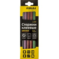  Клеевые стержни Sigma d11,2х200 мм цветные №2713151