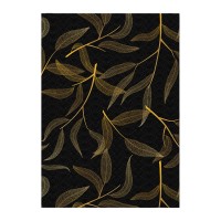 Книга-канцелярська A4 96 аркушів клітинка Waves чорна Axent (10) №8422-561   