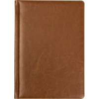 Щоден. А5 "Economix" недат. лін. Nebraska коричневий №22029-07(20)