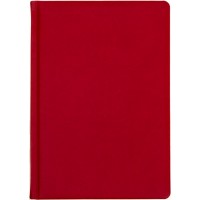 Щоден. А5 "Economix" недат. лін. Vivella червоний №22034-03(20)