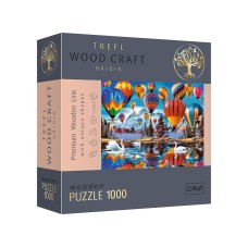  Пазлы фигурные деревянные Trefl 1000 элементов Воздушные шары