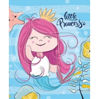  Блокнот B6 96 листов клетка интегральная обложка, матовая ламинация, УФ-лак Мандарин (10) №БК275/5/19322/4918