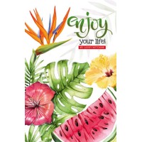 Блокнот A6 64 листа клетка матовая ламинация Мандарин (10) №9036/БК211/9/19355