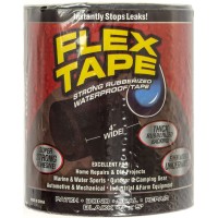 Стрічка клейка водонепроникна Flex Tape 100 ммх1,5 м чорна Breidon №R0405/7052   