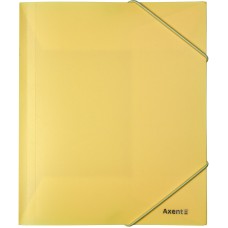 Папка "Axent" №1514-26 Pastelini А5 на рез.,жовта(1)(100)