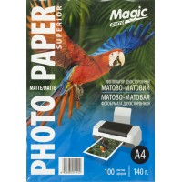 Фотопапір Magic Superior А4 140г/м2 матовий двосторонній (100)  