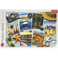  Пазлы Trefl 1000 элементов Сувенирные открытки