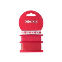 Набір стрічок декор. (3шт) 1,5м червоний №BJ21-05004-A