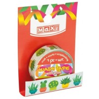 Стрічка декор. "Maxi" з принтом 15ммх3м №MX61963(20)