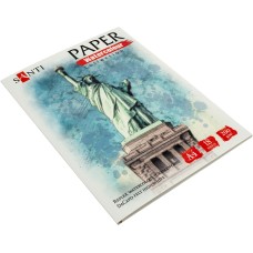 Папка для аквар. 18/200 А4 "Paper Watercolor Collection City" №130511/Santi/(5)