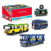 Конструктор "IBlock" Транспорт від 216-267дет.,в дисплеї,22х16х6см №PL-921-439(8)(48) КІ