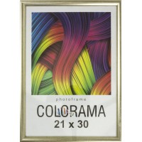 Фоторамка "LA-NEW Colorama" 21х30 45 white gold(19)