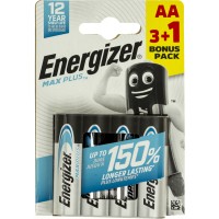 Батарейки Energizer Max Plus LR-06/блістер 3+1шт(24)