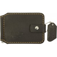  Держатель для денег коричневый лак Breidon