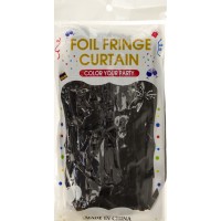 Шторка для фотозони 1х2м чорна  