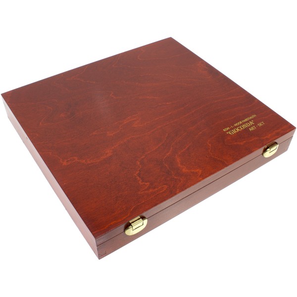 Набір художній 54 предмета Koh-i-noor Gioconda Polycolor велика дерев'яна коробка 8896 / 1/5532