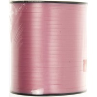 Стрічка фольгована для повітряних куль і декору рожева