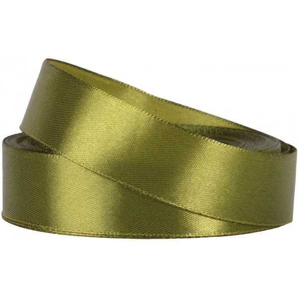 Стрічка атлас 2,5 смх22м оливкова (8) MX62220-108