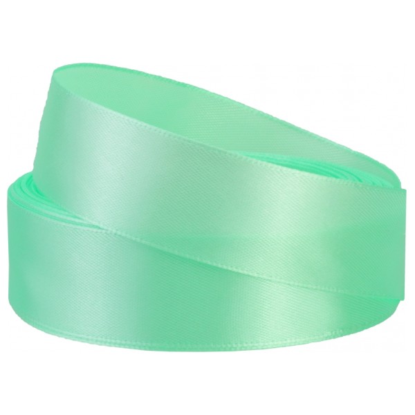  Стрічка сатин Maxi 2,5смх22 м м'ятна (8) №MX62221-128
