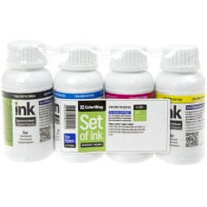  Чорнило до картриджу  ColorWay Epson L-100/200 series 4х200мл black, cyan, magneta, yellow (15)