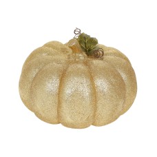  Фігурка Гарбуз 30 см, золотий глітер (1) (2) (8) №113-798