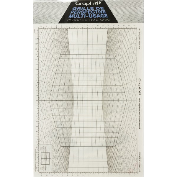 Сітка перспектива A4 Graph'it D для замальовок, 26*30,5 см №GI42423